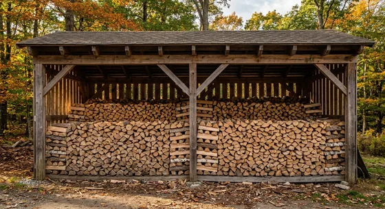 Укладка дров в Прокопьевске, улица Дровяная, 13